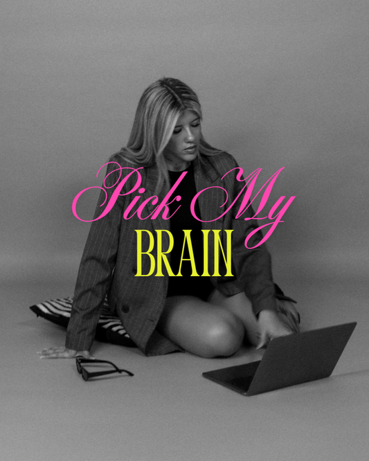 Pick My Brain 60-Minute Strategy Call